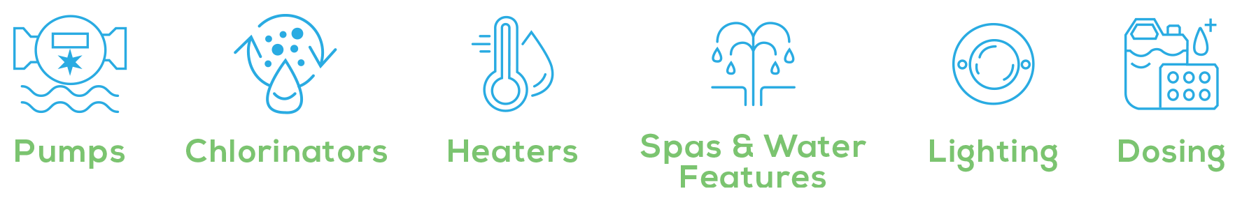Pool Automation Icons